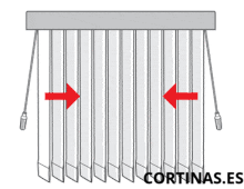 Recogida centro con varilla