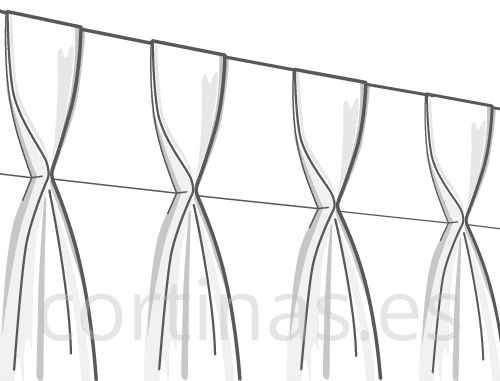 Confección doble pinza