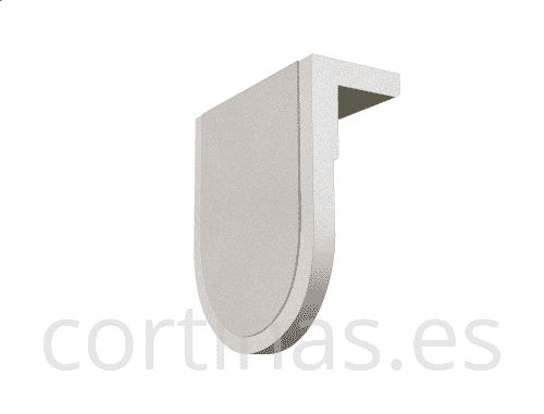 Soporte corto color metallic