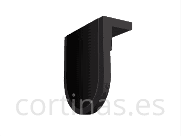 Soporte corto color negro