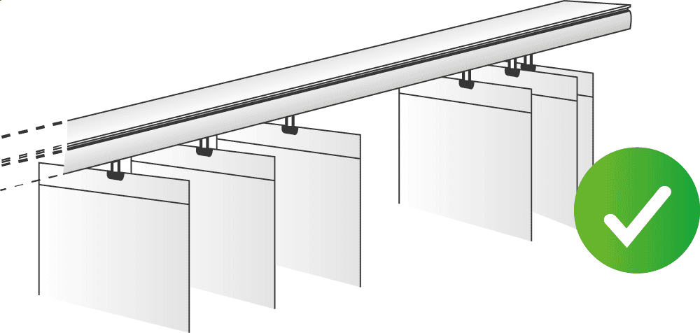 Cómo recoger correctamente una vertical