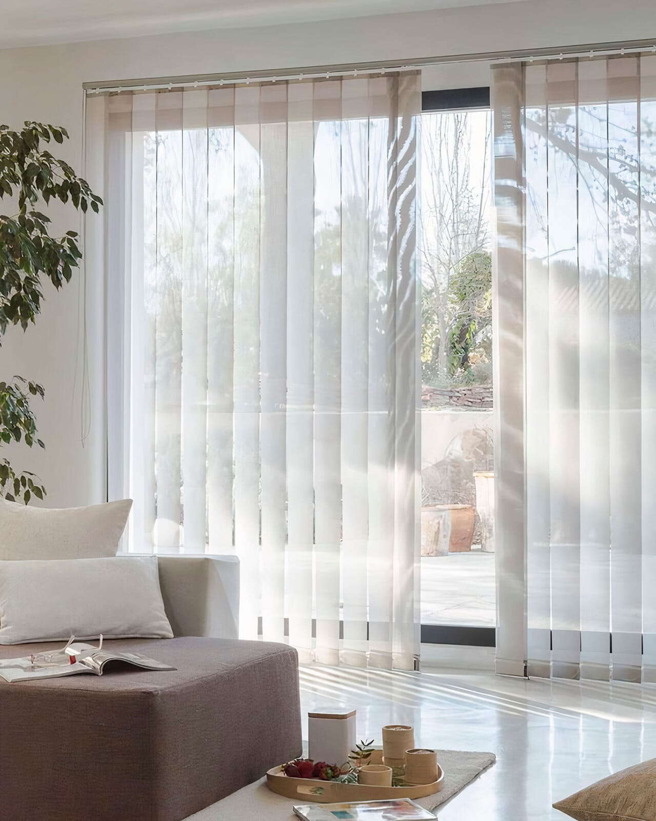 Cortinas verticales screen