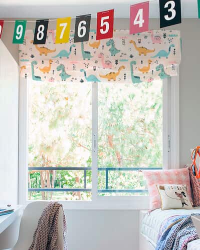 Tipos de cortinas para habitaciones infantiles