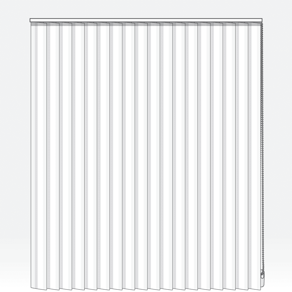 Cortinas de lamas verticales