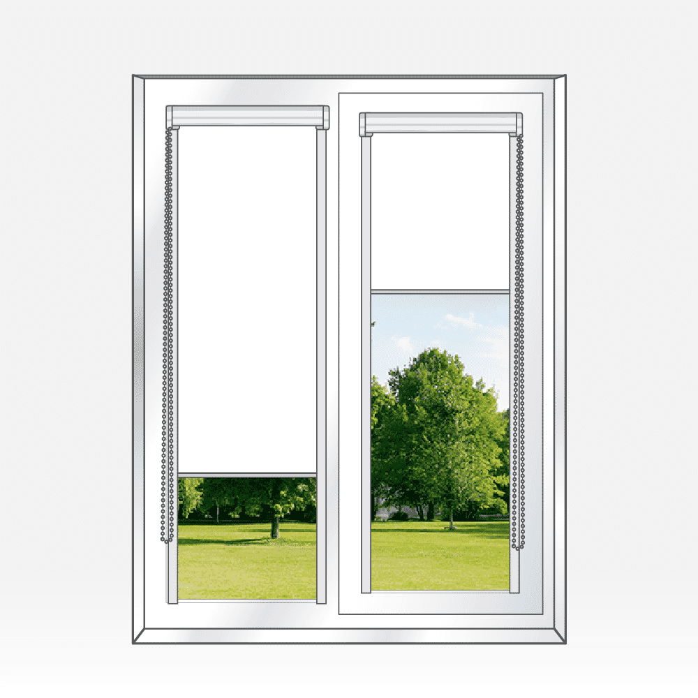 Estores marco ventana